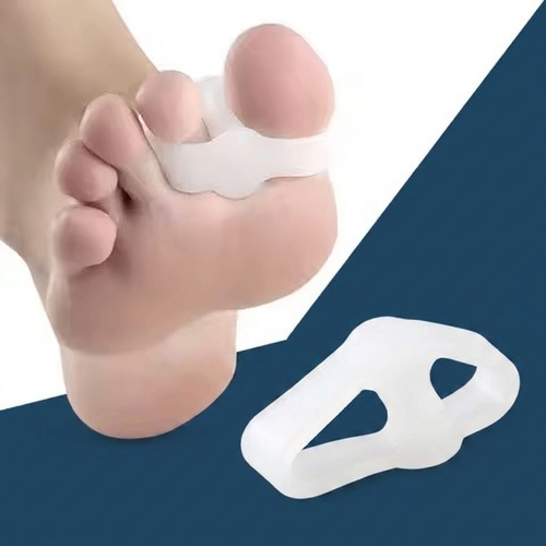 ToeFlex™ – Lot de 2 séparateurs d’orteils en silicone souple