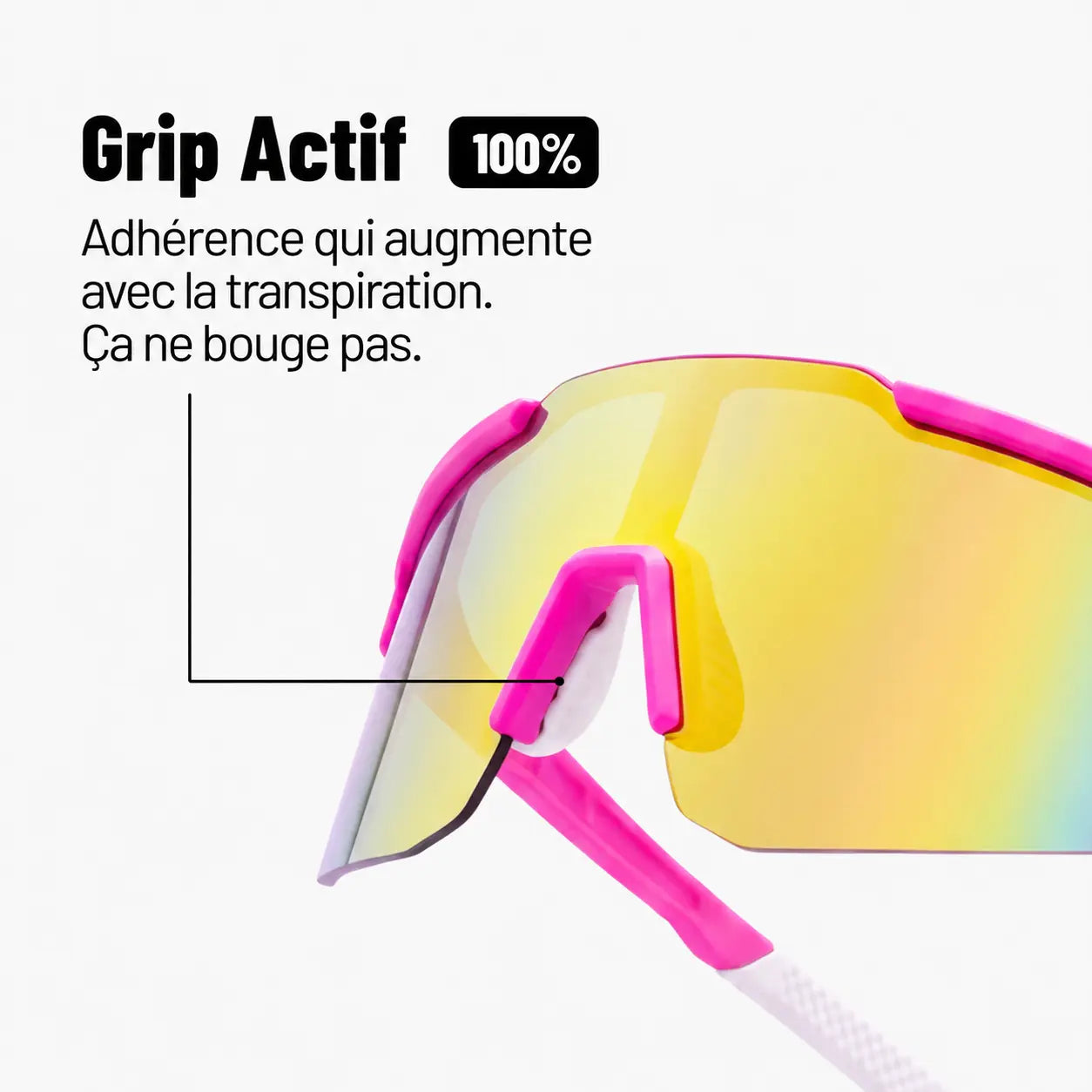 FOCUS PRO® - BLANC/ROSE