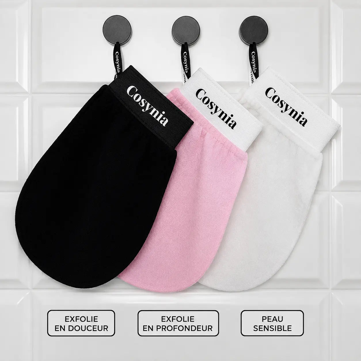Gant exfoliant peeling