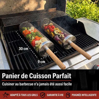 Panier à barbecue rond